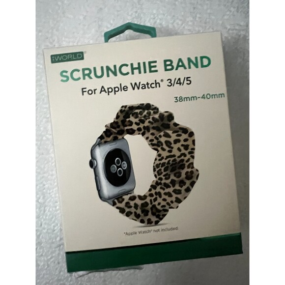 Apple Watch Bands 38mm-40mm For Apple Watch 3/4/5 Leopard Print (Only Band) - Picture 2 of 2